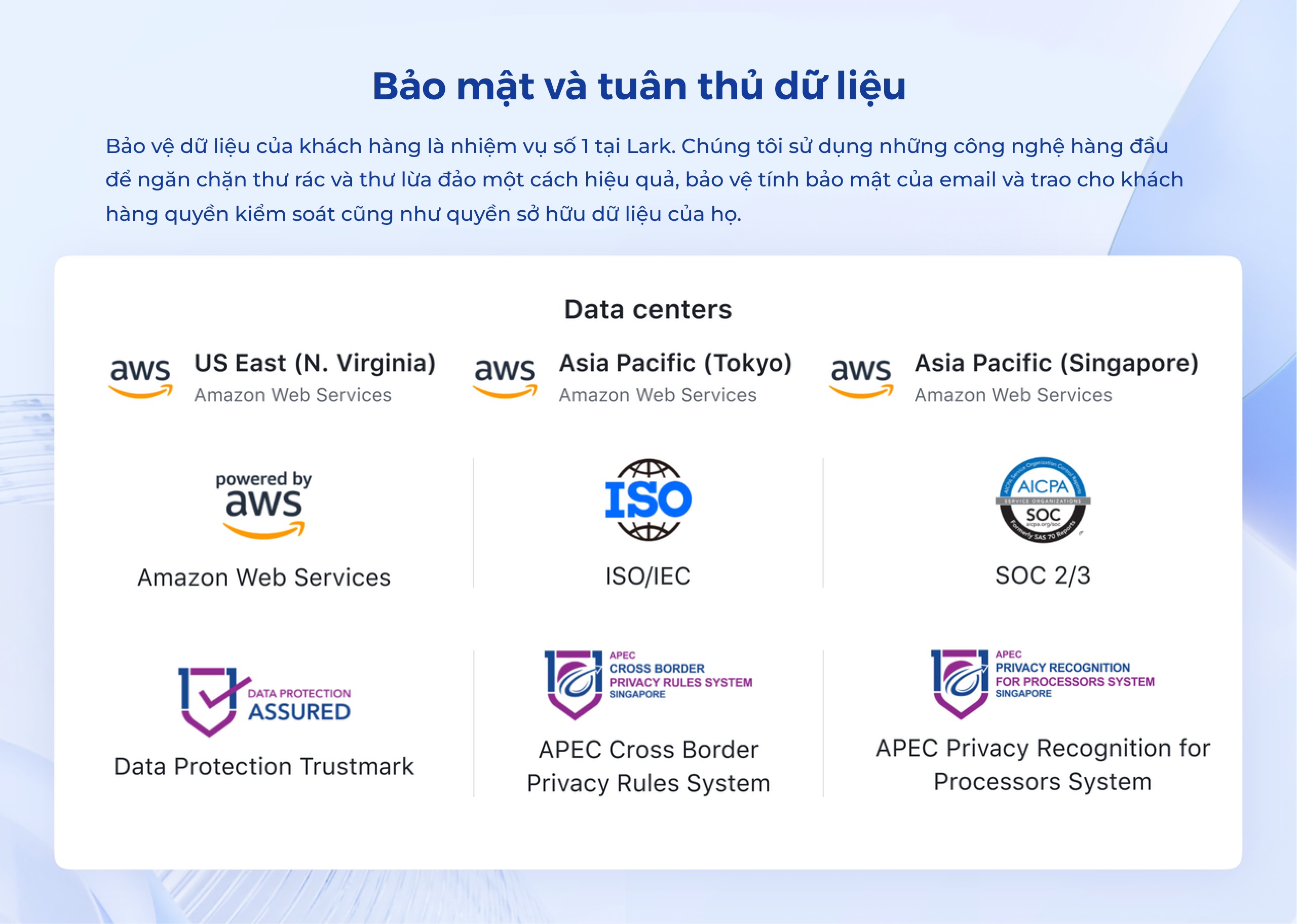  Dịch vụ email an toàn và ổn định hơn
